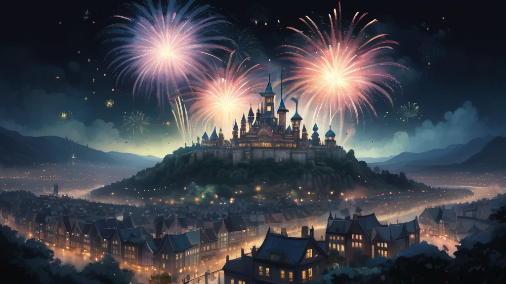 Traumdeutung Feuerwerk