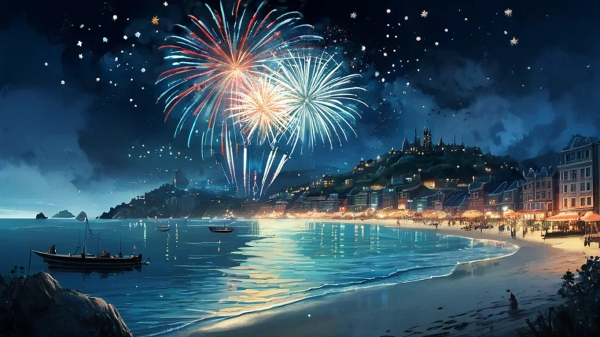Traumdeutung Feuerwerk