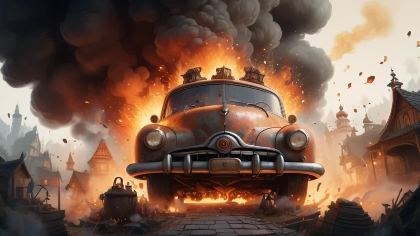 Traumdeutung Explosion